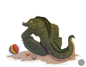 beach bum! by melek90