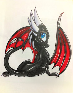 Cynder Doodle by PlagueDogs123