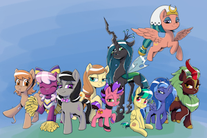 Pony RandomLineUp Cleaned by SoulCentinel