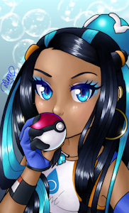 pokemon trainer Nessa by Blume