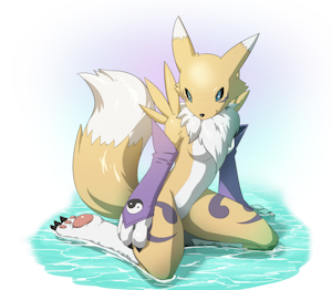 Renamon by Voidtails