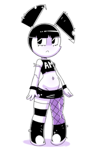 Goth Bot by Disfigure