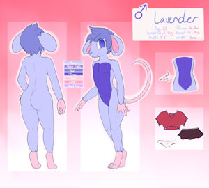Lavender Ref Sheet by Shredz149684