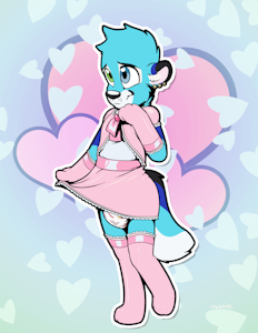 I'm a pretty girl by Bluey
