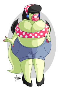 Jeanie Basil-Lisk by JAMEArts