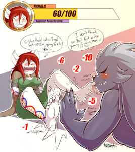 =Frisky Feet Fun= (1/3) (by HowSplendid) by Xanthil