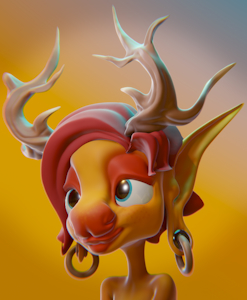 Forest critter by Kruk