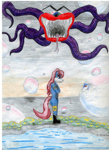 Stina and The Deorganizer by cheawick