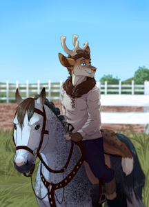 Durwyn goes for a ride by LiquidFay