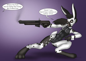 Volthaire - Shadowrunner Jeri by SeleneNightfang