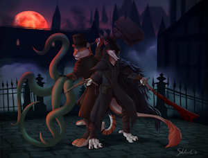 Bloodborne atmosphere by Silenthowl