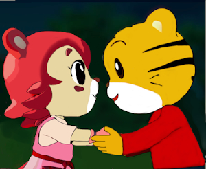 Shimajiro (Qiaohu) and Lili by Ruzik222