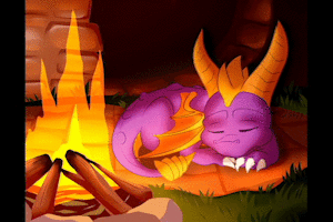 (Animated!) Our Hero Takes a Rest... by DirtyDusky