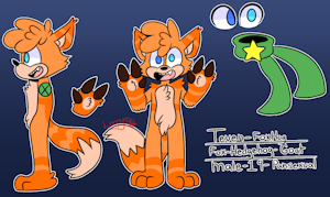 Teven FoxHog Reference Sheet by TevenFoxHog