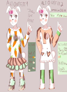 Jackie The Rabbit (info in desc) by isidoragames25