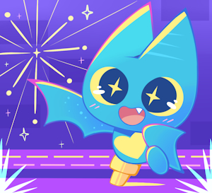 Sparkly Bat by DrioSawm