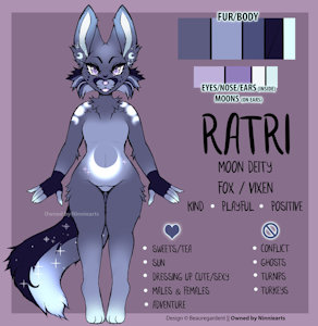 Moon Deity - Ratri by XaljaRuno