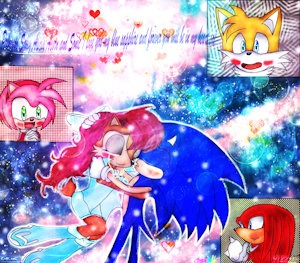 princess sally alicia acorn and sonic the hedgehog by alexramizs