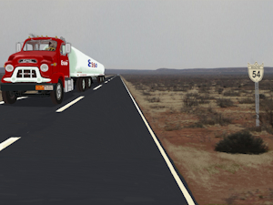 Esso Gasoline Truck by moyomongoose