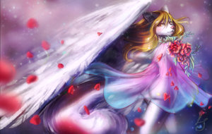 Flying angel by WereFox