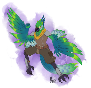 OC Design Commission - Justin by TheRealAkiNeko