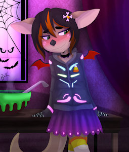 Spooky Wallflower by GBB