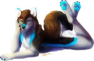 Blue by Raikhan