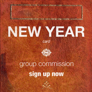New years card by sunkmanitutanka