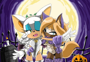 Halloween - Rouge X Whisper by FoxGungrave