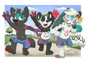 The tribe of the park by pandapaco