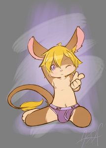 [commission] Casey's Undies by AvaBun
