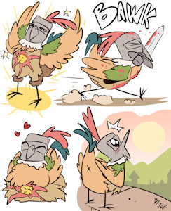 Sun Rooster by Fuf
