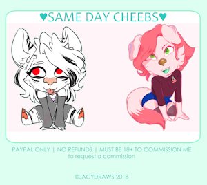 $10 Chibi Commissions by JacyDraws