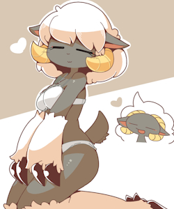 sheep girl by crepix