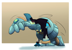 Golurk - Pokemon Month by Dustyerror