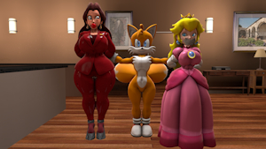 Tails Rampage - Mario's Girls by Prime91