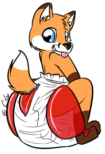 Squishy Diaper - XXXChaoticKitty by KennyKitsune