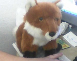 My new pluschie ^w^  by IzzyTheWolf