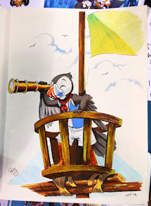 Land Ahoy by pandapaco
