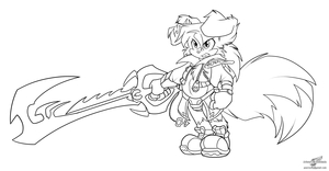 Well, he IS a Gamer Nerd, too. by Wolfblade