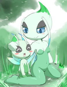 anthro and original by Tokemaru