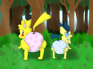 Chu Butts by HydroFTT