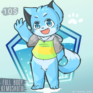 Chibi Kemoshota Commissions! by NekoRens