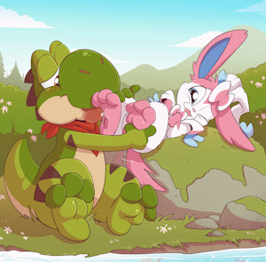 *C*_Sylveon nomnom by Fuf