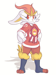 Standing tall...and cutely. by RushTheWolf