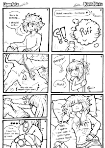 Mini-Comic| Nahu (Diver TF) by LigerArts
