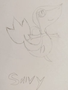 Snivy by siaweii