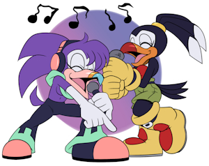 "Bird is the Word on Repeat" by Hyoumaru by CabsterCabby