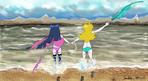 Panty and Stocking with Garterbelt by Shiku