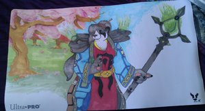 Self made Pandaren playmat! by Nextstep